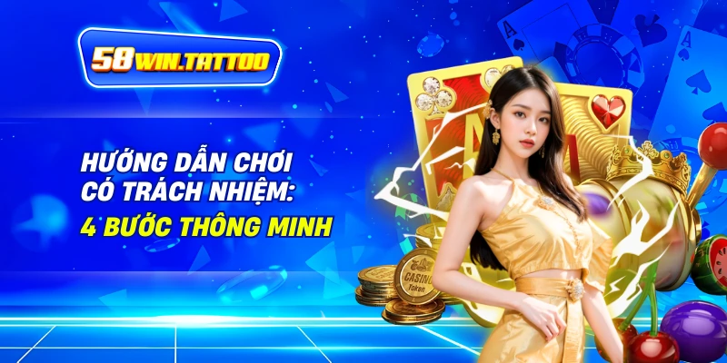 Chơi Có Trách Nhiệm: Hành Trang Cho Chuyến Phiêu Lưu Cá Cược Tại 58WIN 2 Hướng Dẫn Chơi Có Trách Nhiệm: 4 Bước Thông Minh